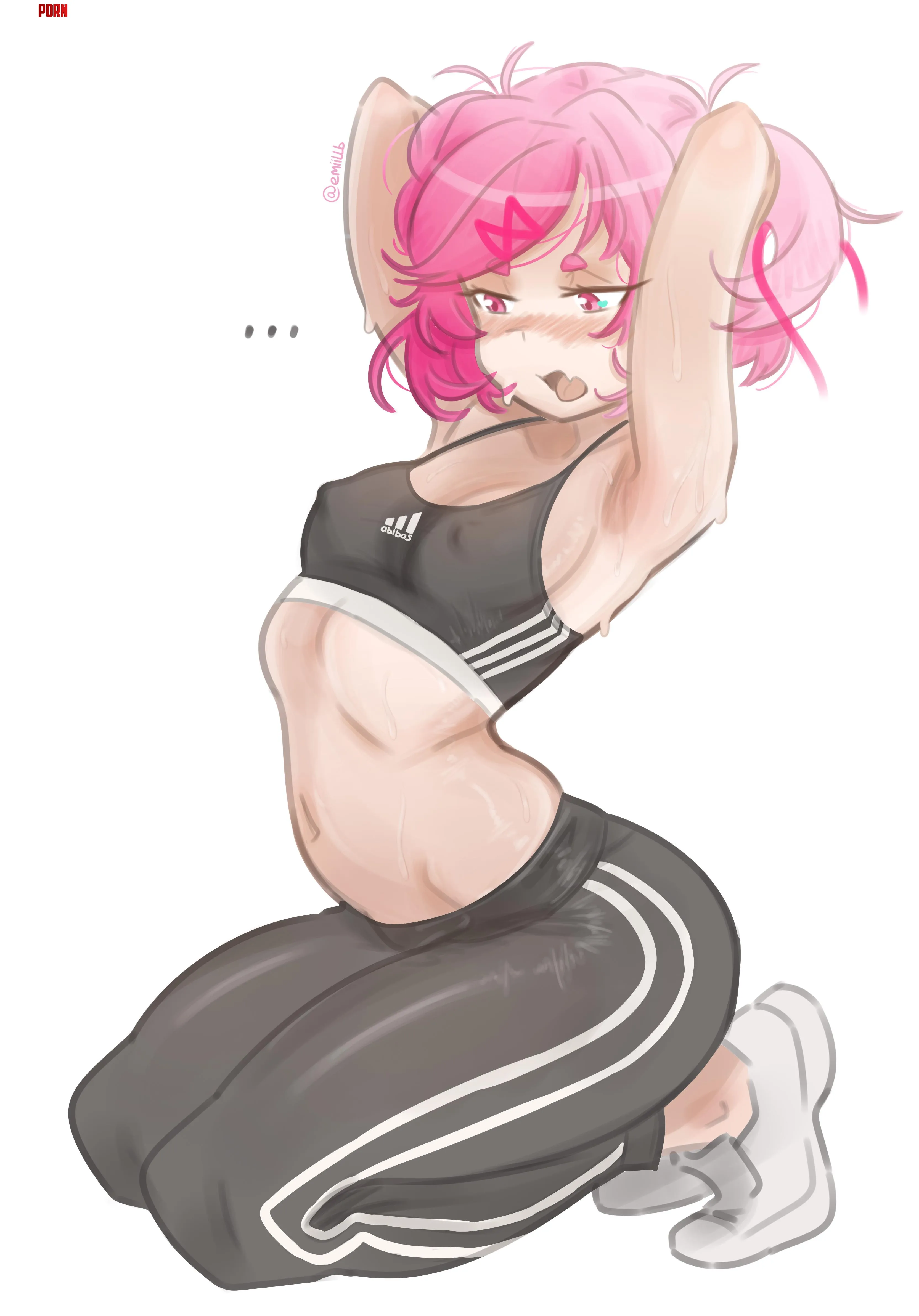 Sweaty and salty (Natsuki) [emiillb] by Ok_Path_8969