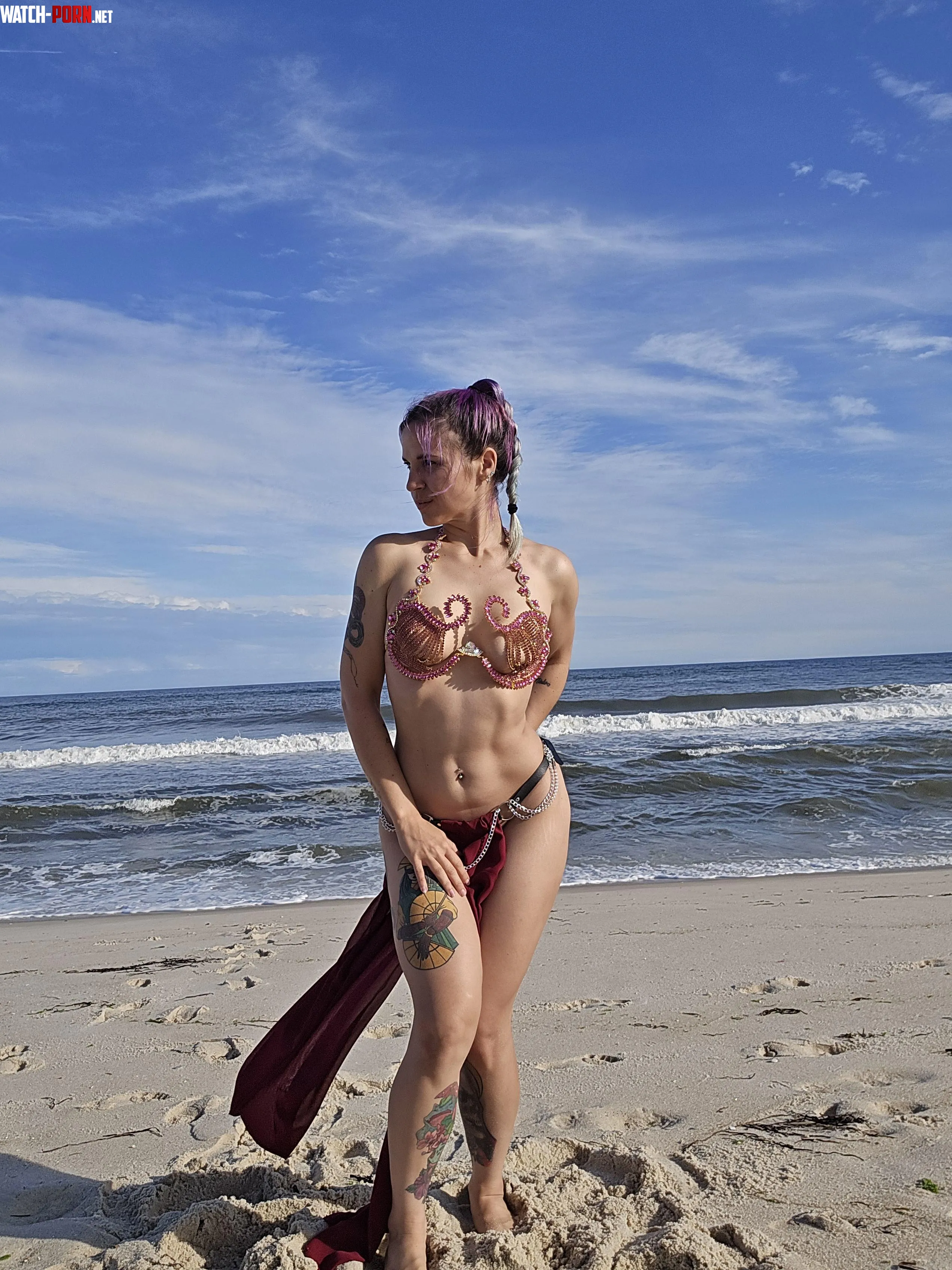 Slave Leia [Succubaby/ self cosplay] by Erislust