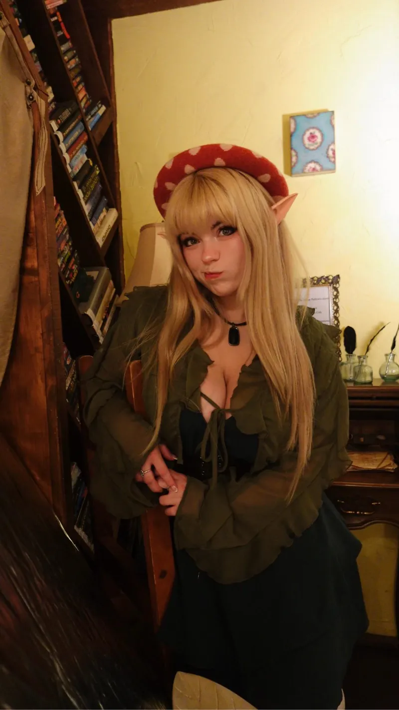 Thumbnail Flirty Barmaid Self-Cosplay by SoftBear5365 | cosplaygirls