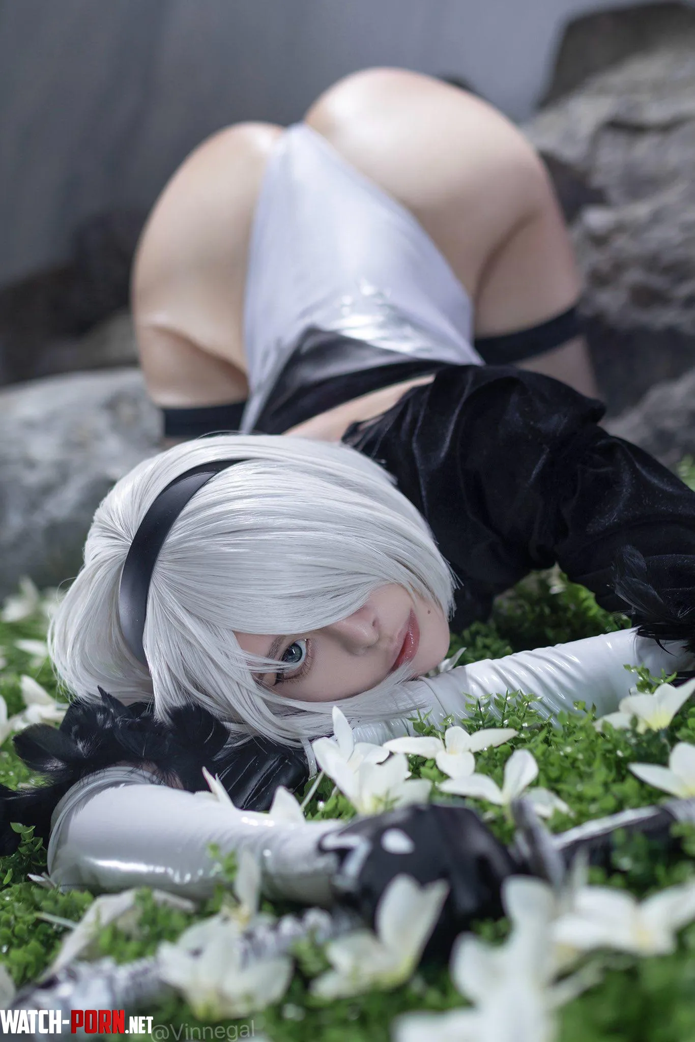 My 2B cosplay by _vinnegal