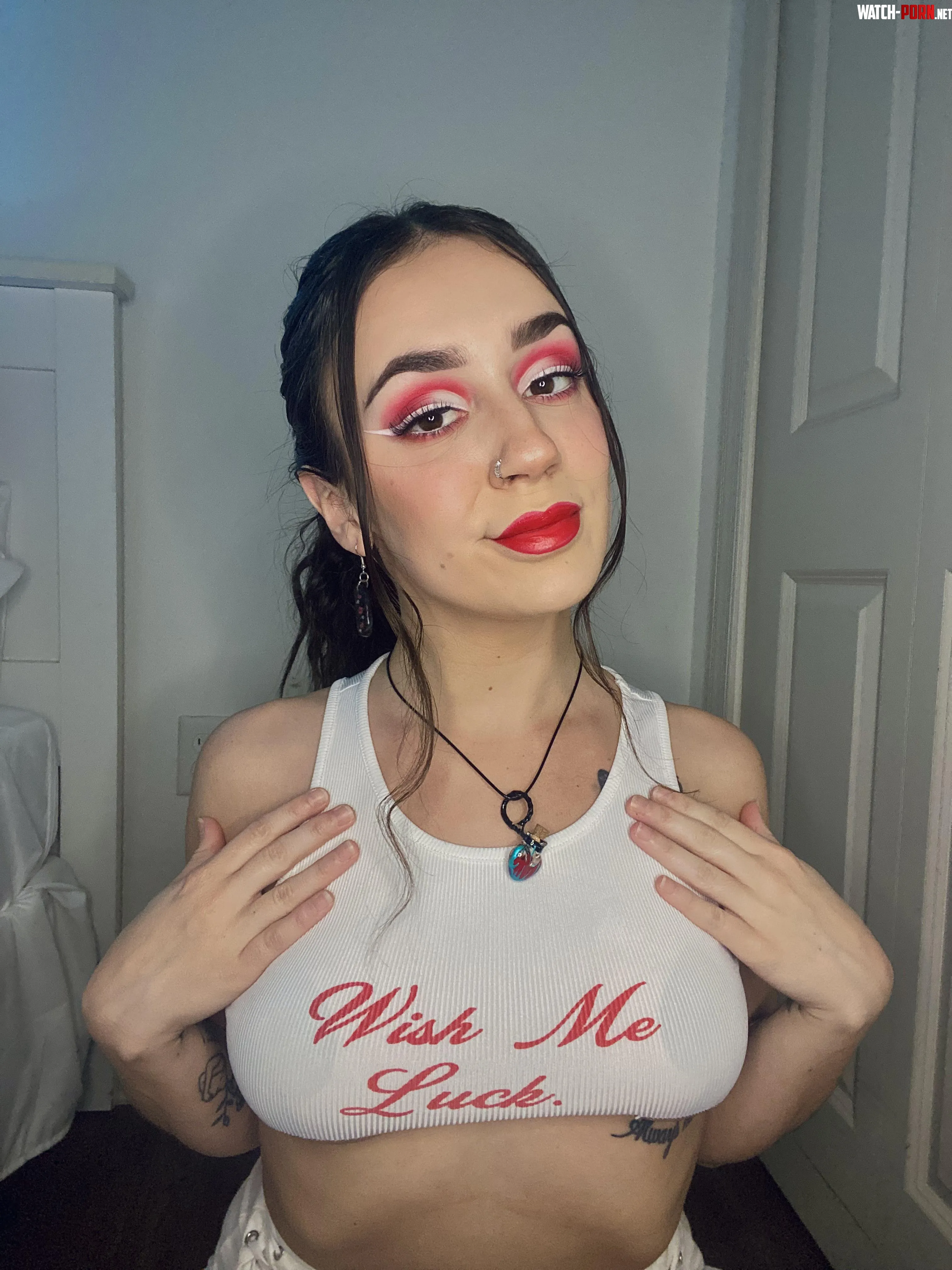 Showing off in another crop top, what’s new? by radbitchliv