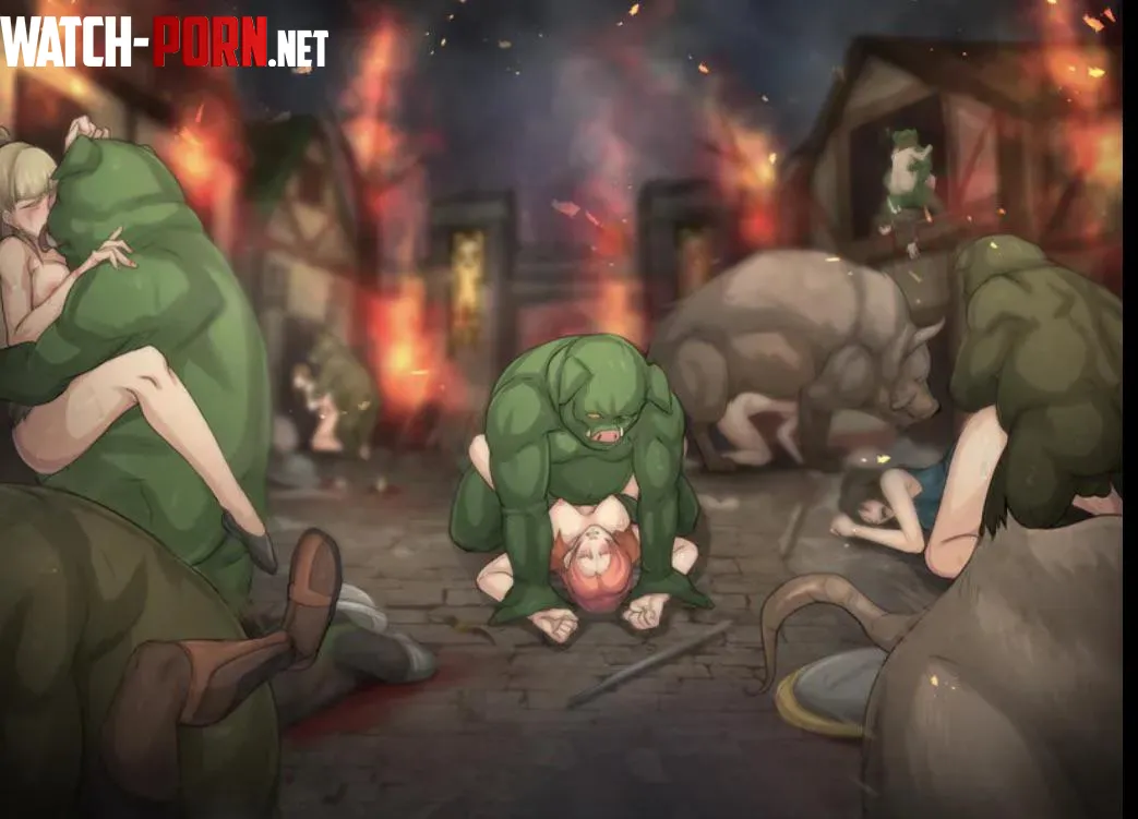 Routine orc raid on human village (PiguTao) (Claire’s quest) by Independent-Wear-916