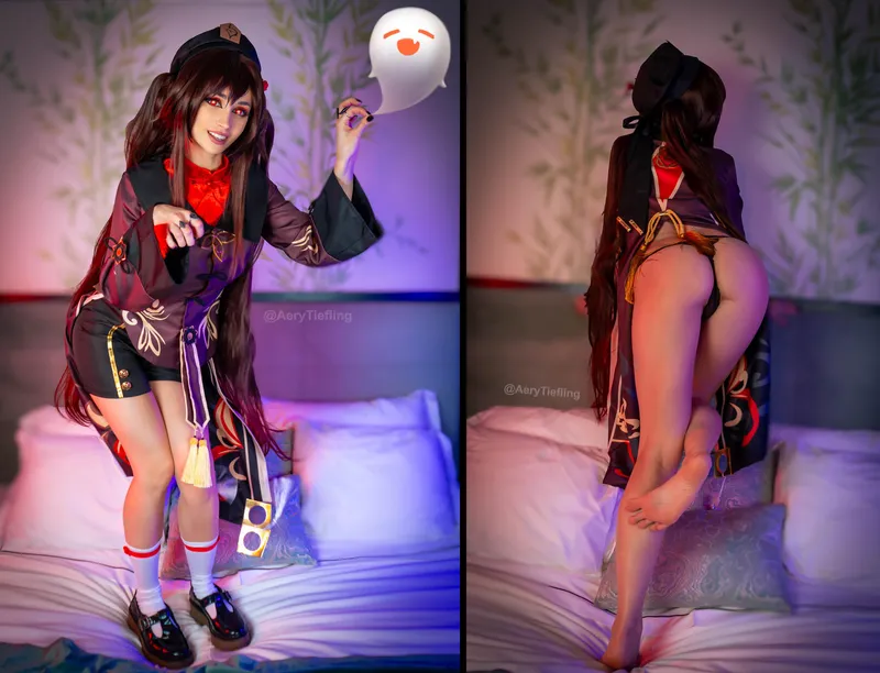 Thumbnail Aery Tiefling's HuTao: Genshin Impact| AeryKorvair | Cosplay Butts
