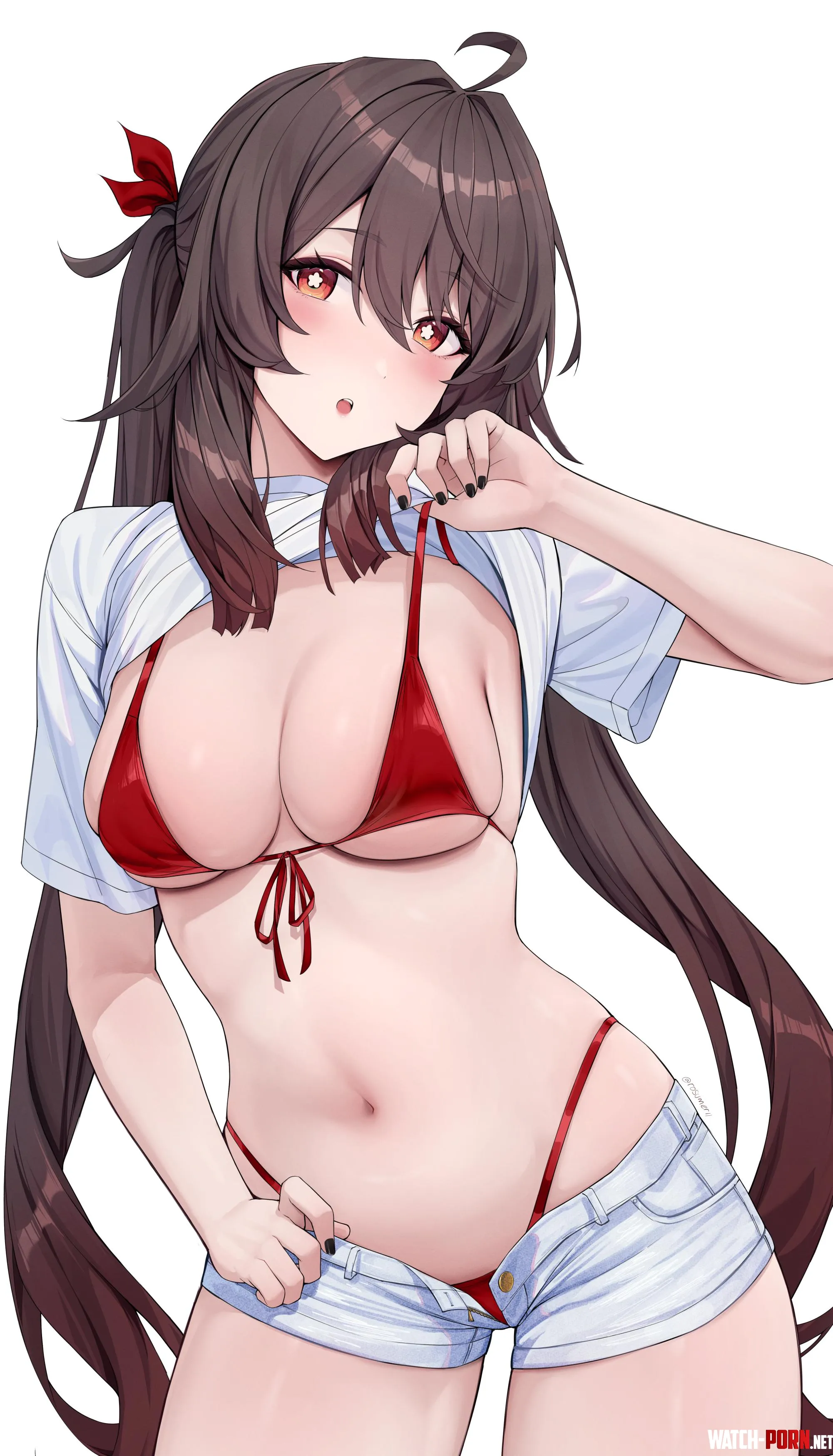 A slightly older Hu Tao by marxsander2016