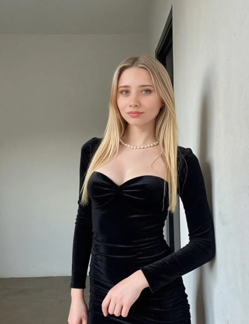 Thumbnail Elegance in Black: 'Classy and Sexy Tight Dress' by Katniss_Mid4RG7 in classysexy Category