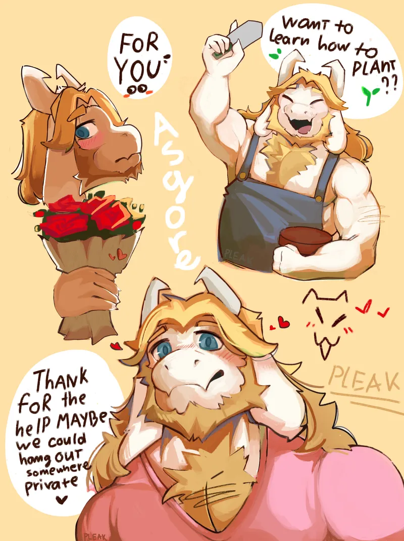 Thumbnail Gardening :3 ( art by me ) by leonSlay989321