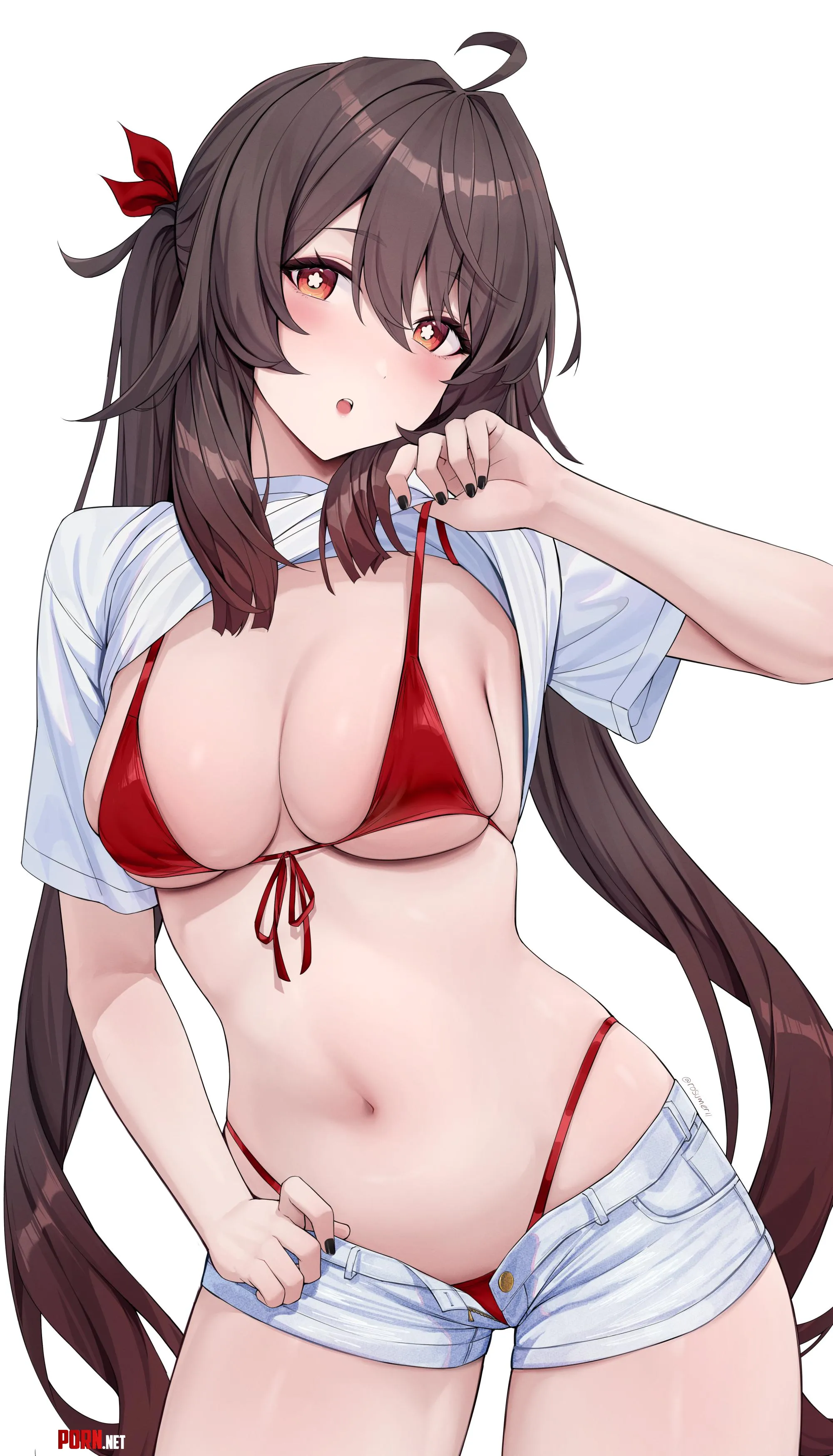 A slightly older Hu Tao by marxsander2016