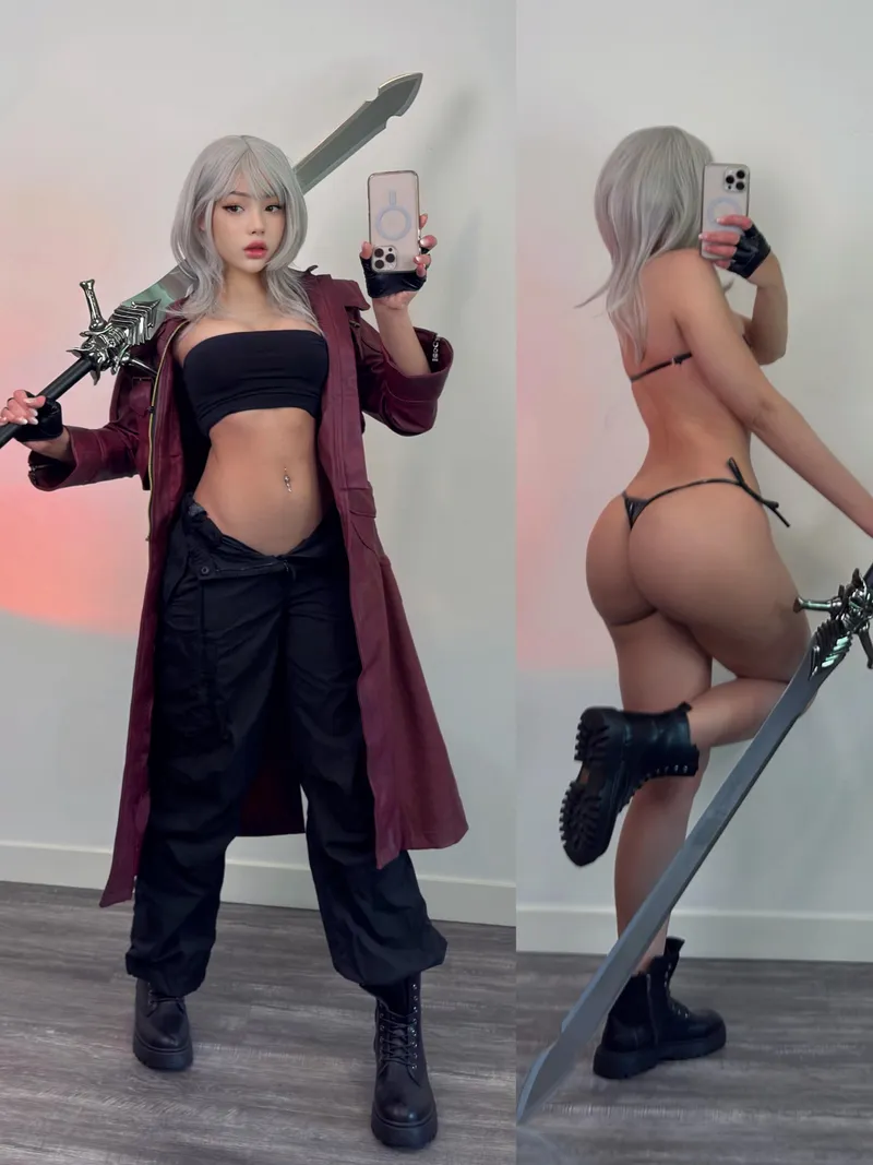 Thumbnail Dante's Impressive Cosplay by strawbunnix | Cosplay Butts Category