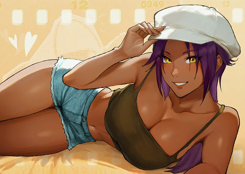 Thumbnail Sensual Artistry: Yoruichi's Beauty Captured by @Si12o2
