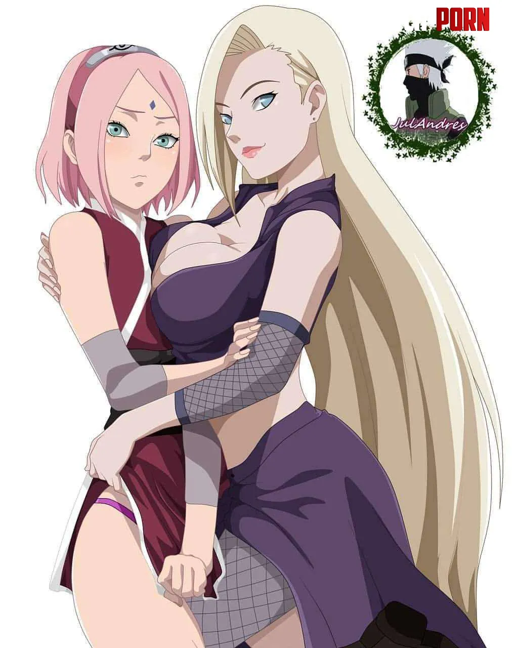 Sakura and Ino by Luke229