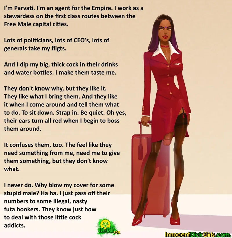 Thumbnail Stewardess Rerun: A Dive into Futadomworld by AugustRenfelt