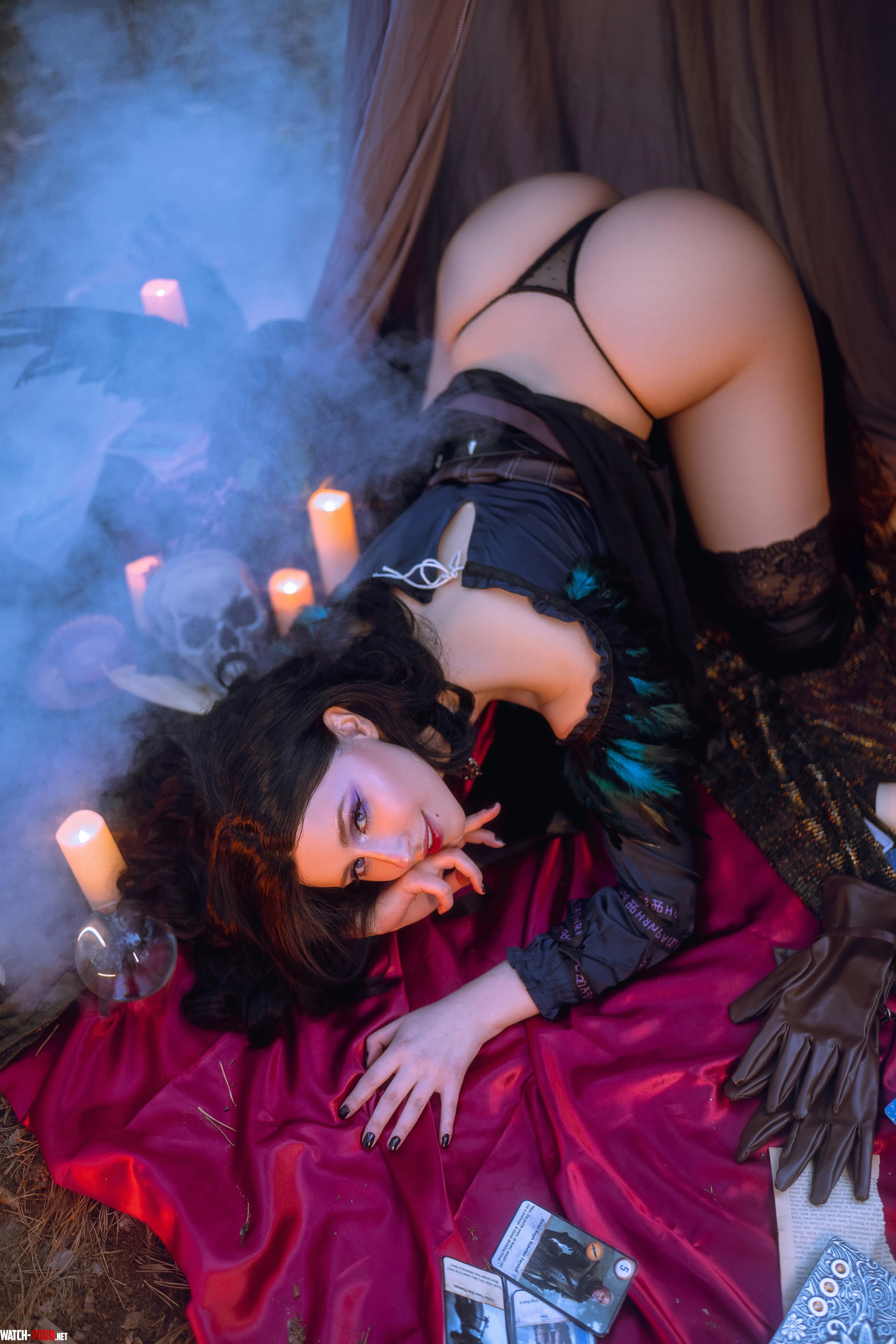 Yennefer from the Witcher by Yunogana by Background-Log6971