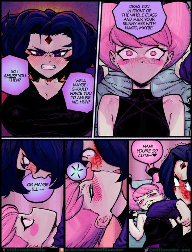 Thumbnail Raven x Jynx Yuri: A Teen Titans Cartoon Porn Adventure