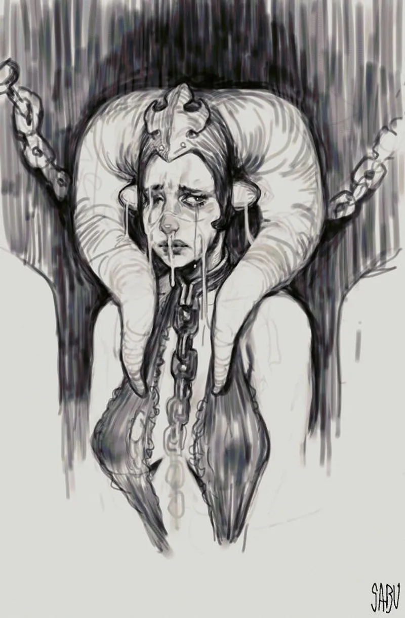 Thumbnail Sabu Introduces Oola in Chains in starwarsnsfw