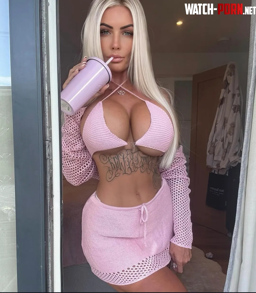 Pretty in pink by lilydeepthroat_sissy