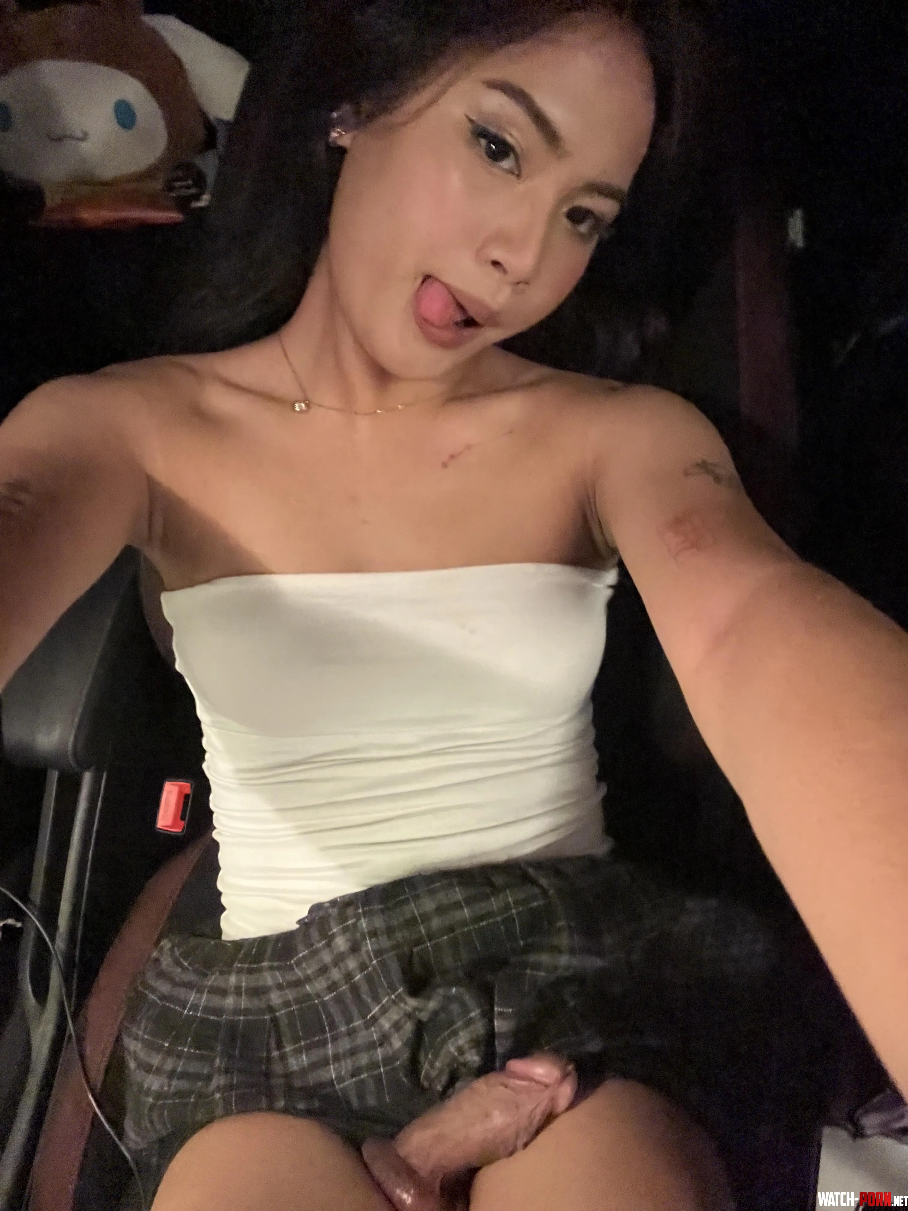 i love wearing skirt for easy access🥰 by Economy_Coffee_495