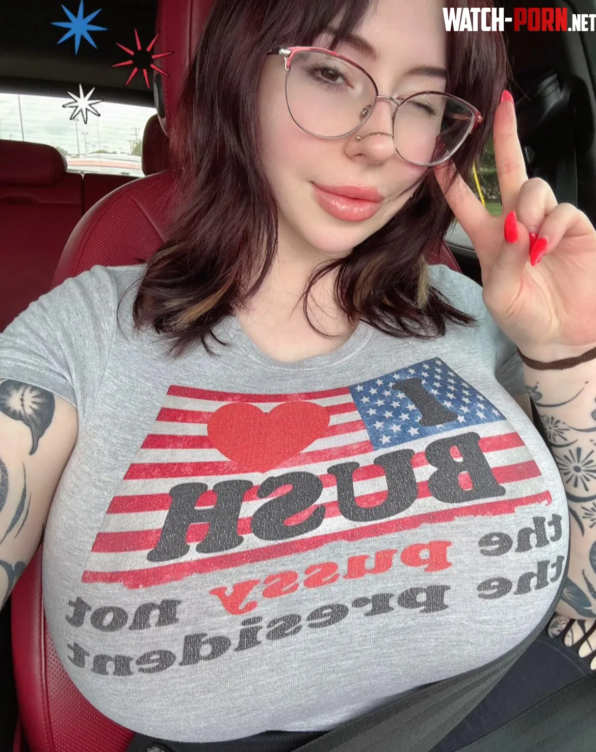 I love her huge fake boobs by opal__orchid