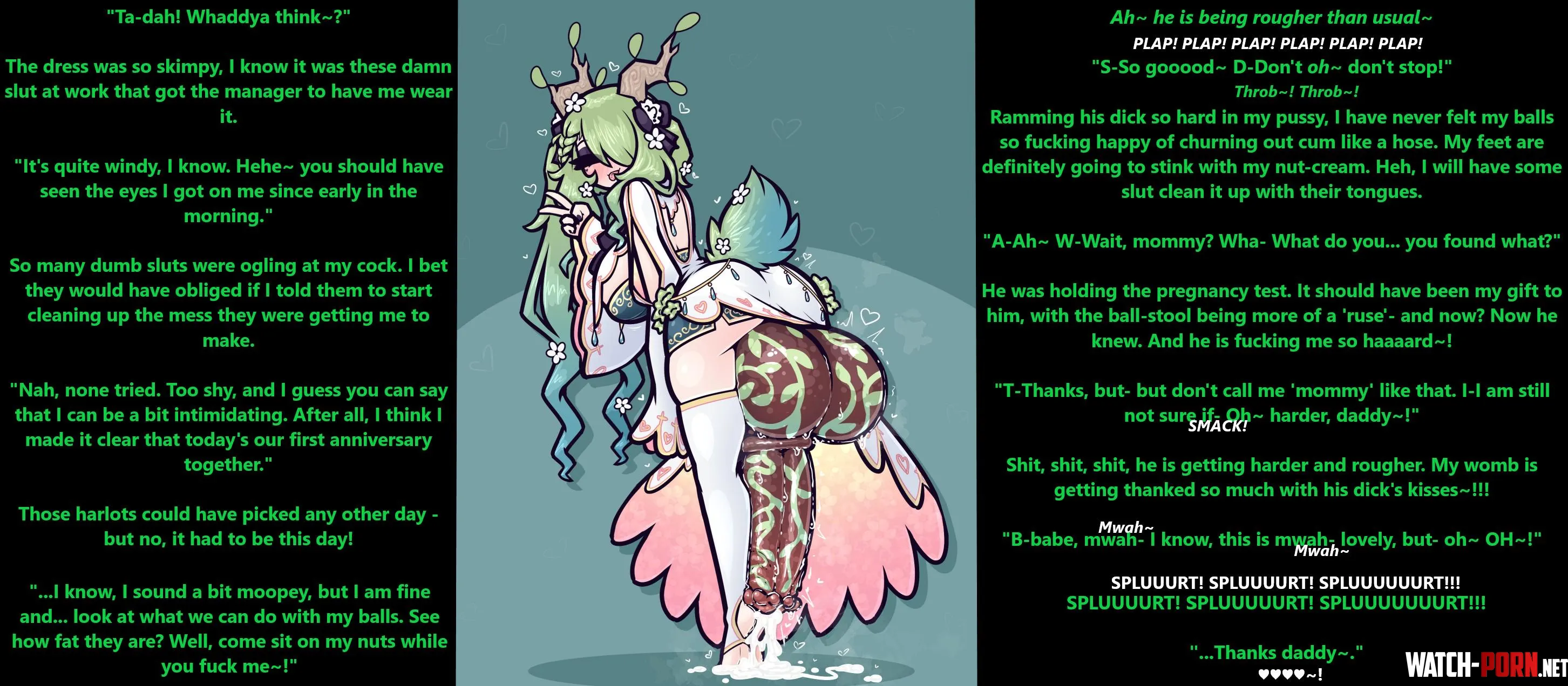 Living with a Big-Dicked Futa GF Pt.4 [Male on Futa] [Futasub] [Wholesome] [Pregnant Futa] [Small Dom Big Sub] [Artist: Limebreaker] by JBukharin
