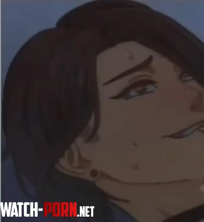 LF Color Source: 1girl, ahegao, biting own lip, brown hair, choker, close-up, earring, face, lip bite, red eyes, short hair, sweat, thick eyebrows, thick eyelashes by HentaiSource_Archive