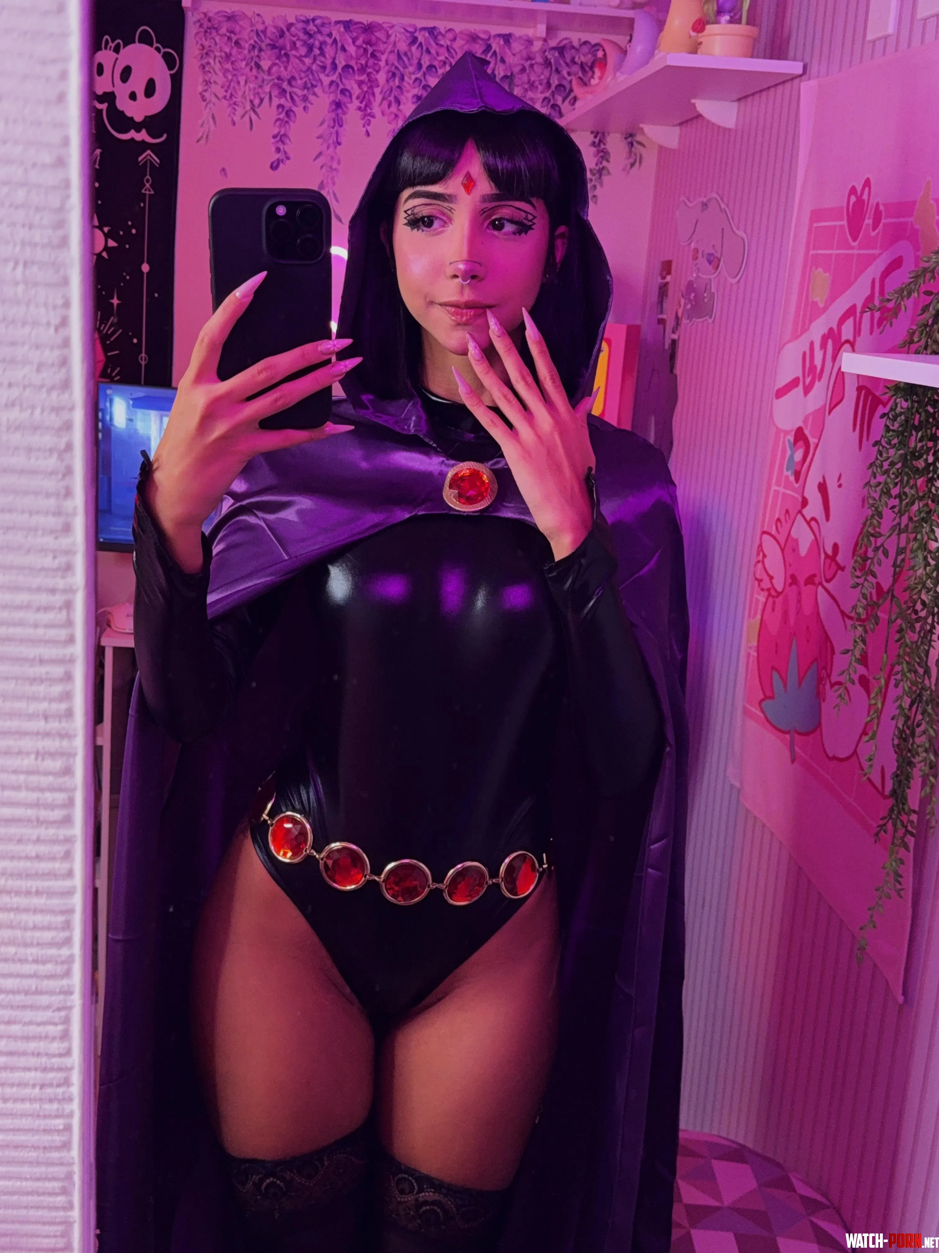 Raven [Teen Titans] by me (SkyleCherry) by SkyleCherry
