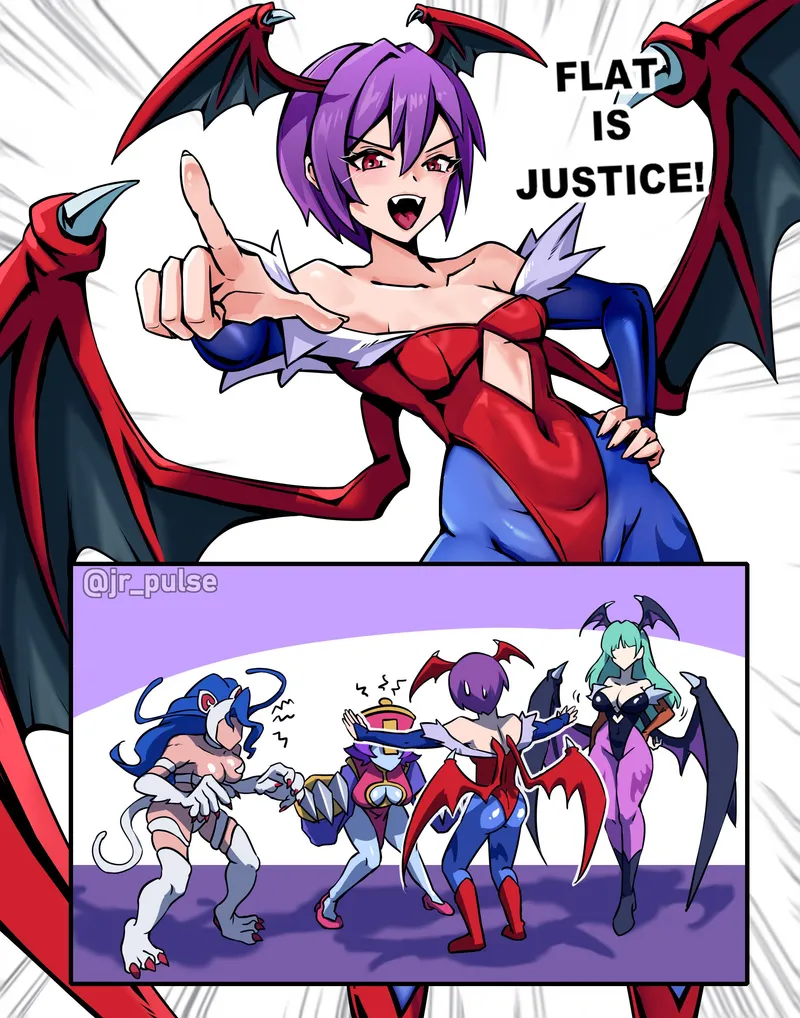 Thumbnail Darkstalkers' Lilith in Focus: OppaiLove by No_Stay_7237