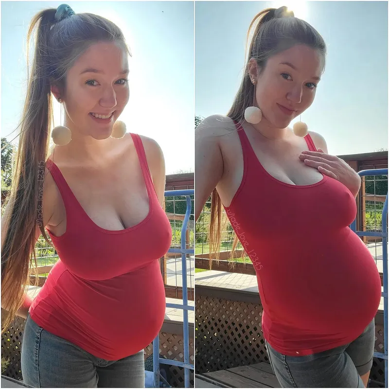 Thumbnail Going Braless on the 4th of July by jade_love_12345 | PreggoPorn