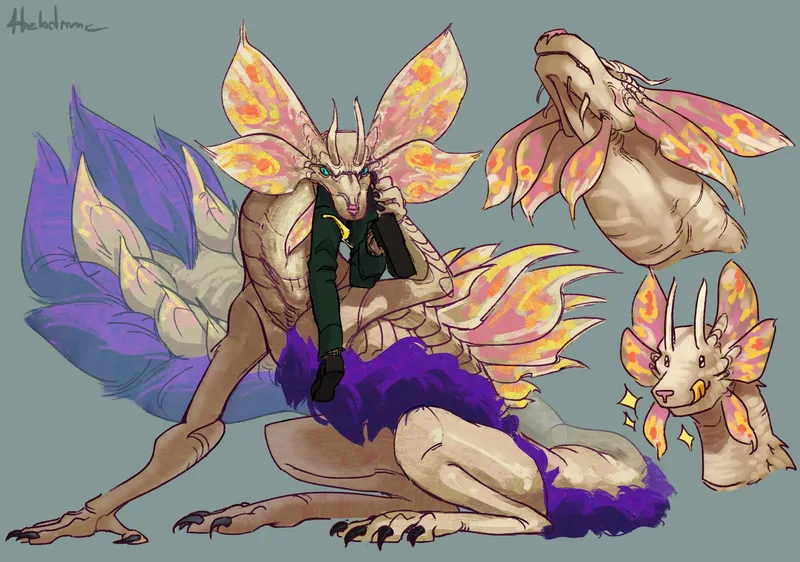 Thumbnail {image} Mizutsune Lunch Hour (art by me) by Nemirocsalion