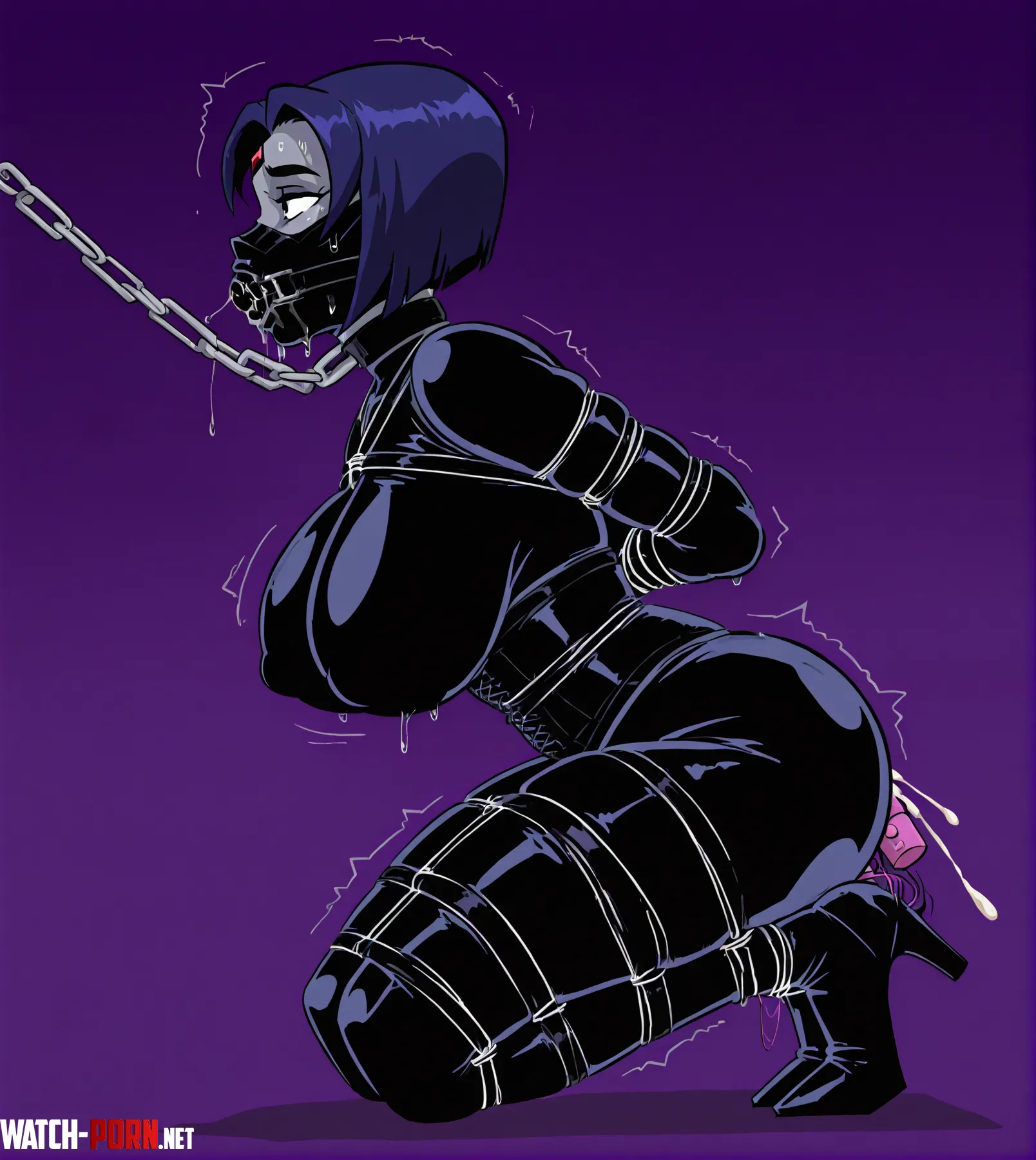 Latex slave Raven by Fit-Okra-535