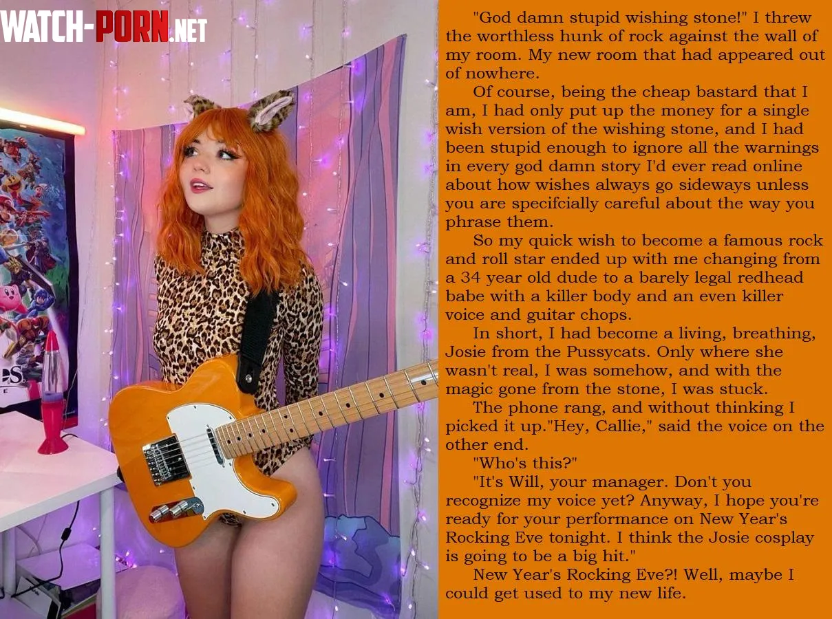 New Caption! So You Wanna Be a Rock and Roll Star #gendertransformation #magicaltransformation #m2f #m2fcaption #m2ftransformation #stuck #caption by AskedForTheMid0129