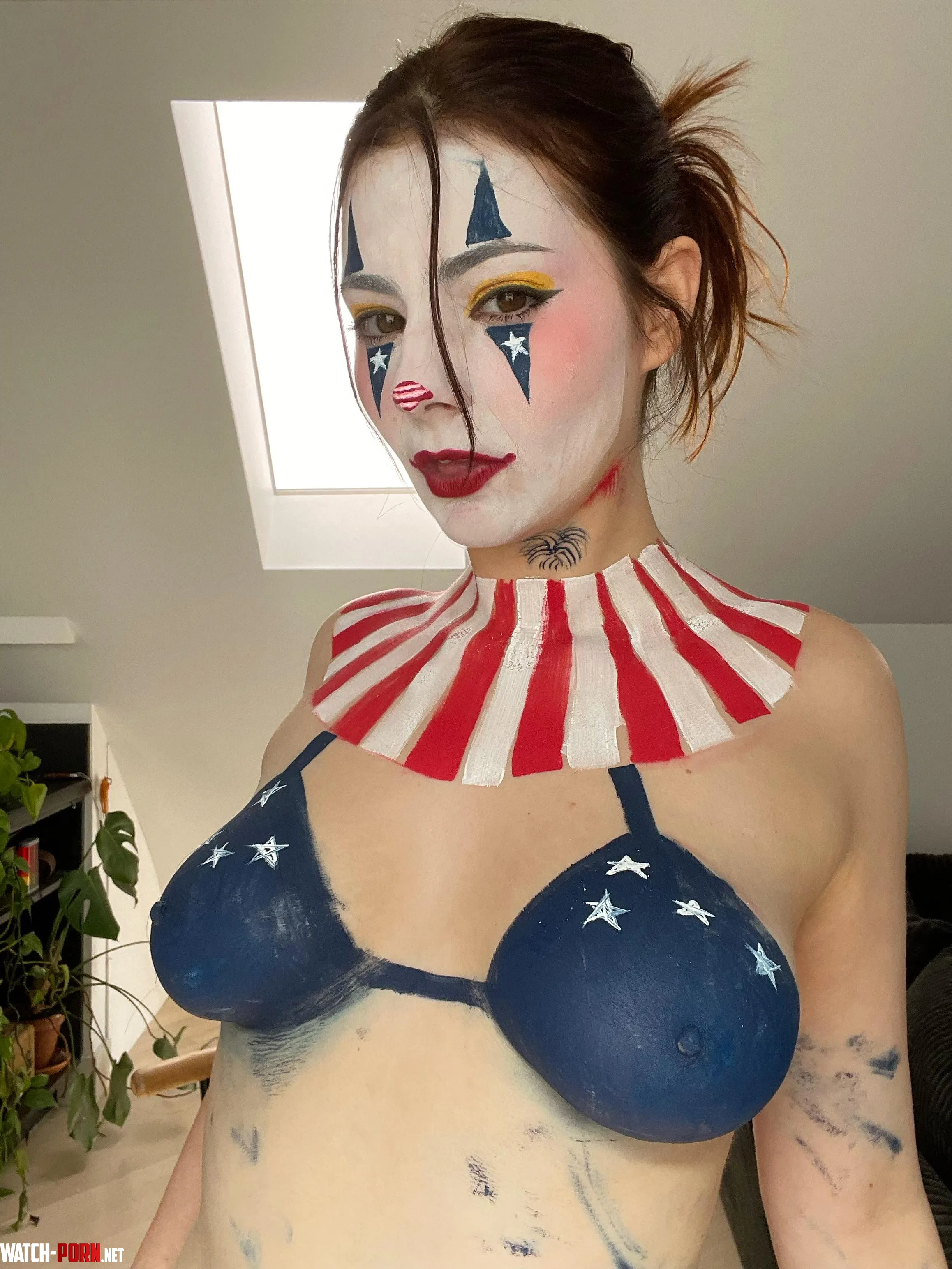 Stand at attention for the titty flag by LoverLaci