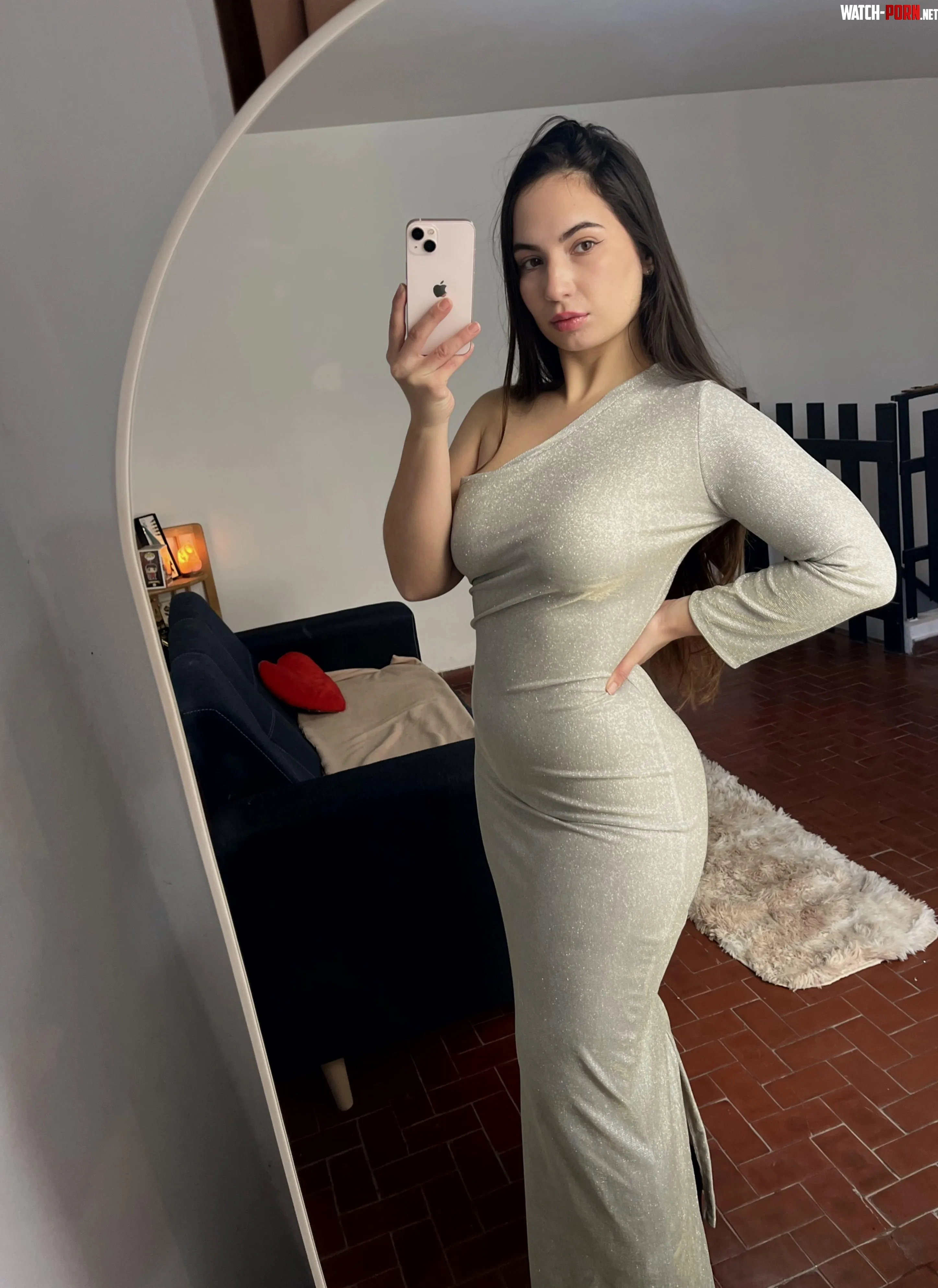 Felt cute in this tight dress by DrippyDior