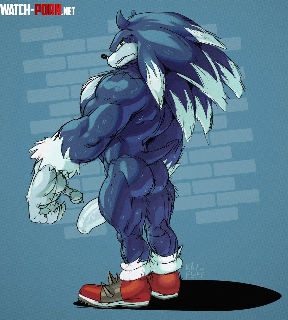 Werehog Sonic Gay Porn [M] (@Kazushifluff) by Sonic_the_hedgedog