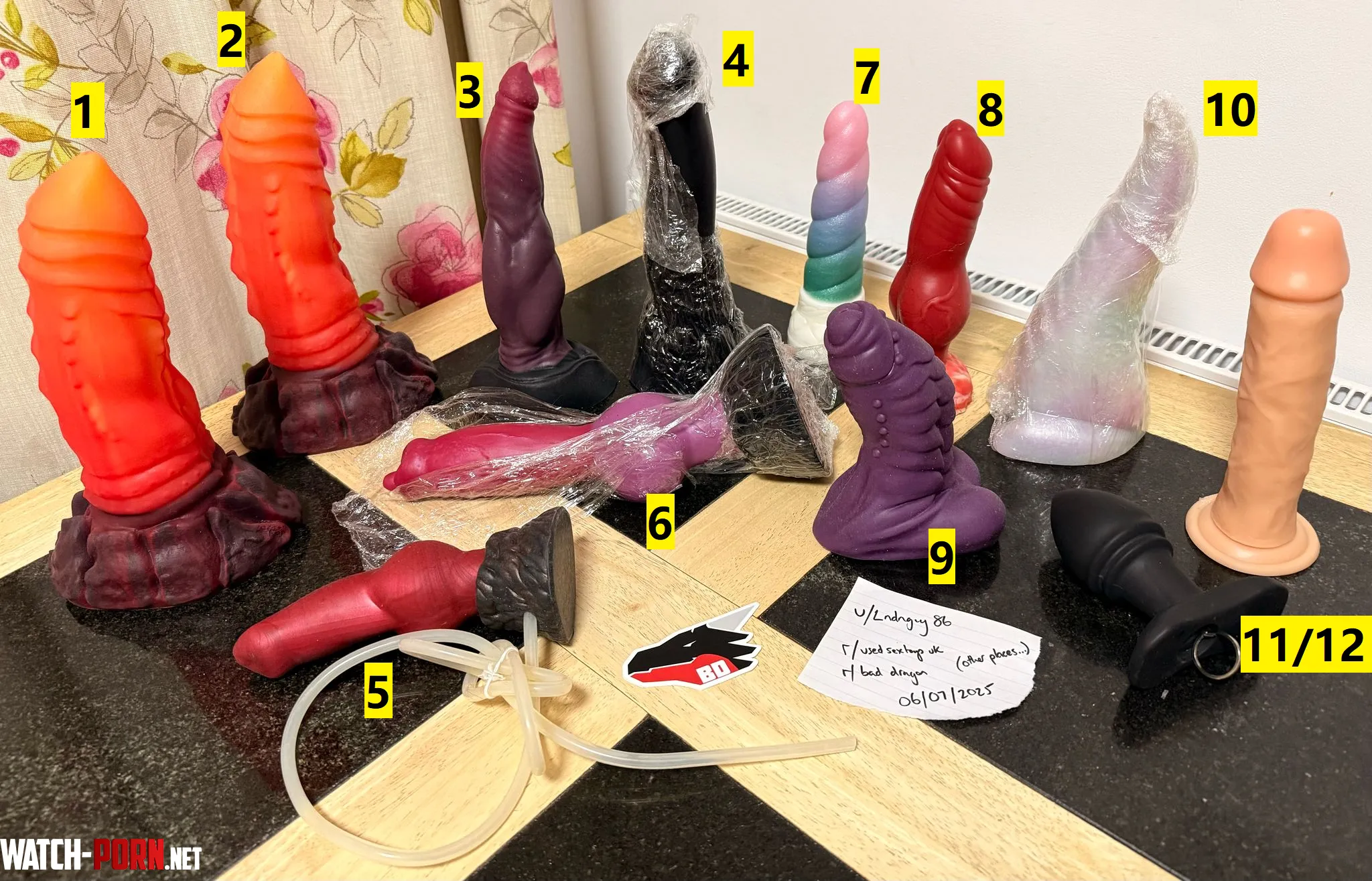WTS UK Bad Dragon Various Sizes + Legacies by Lndnguy86