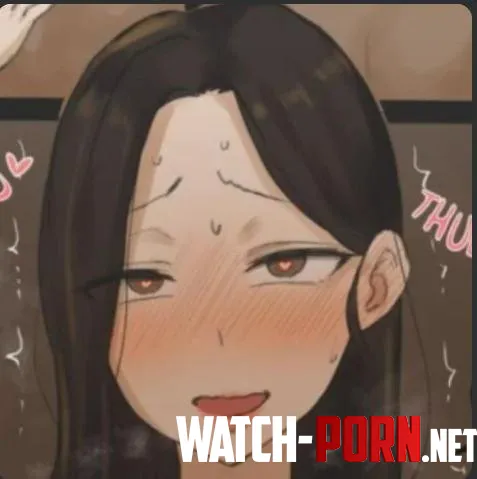 LF color source: blushing face, open mouth, pink heart pupils, pinned, 