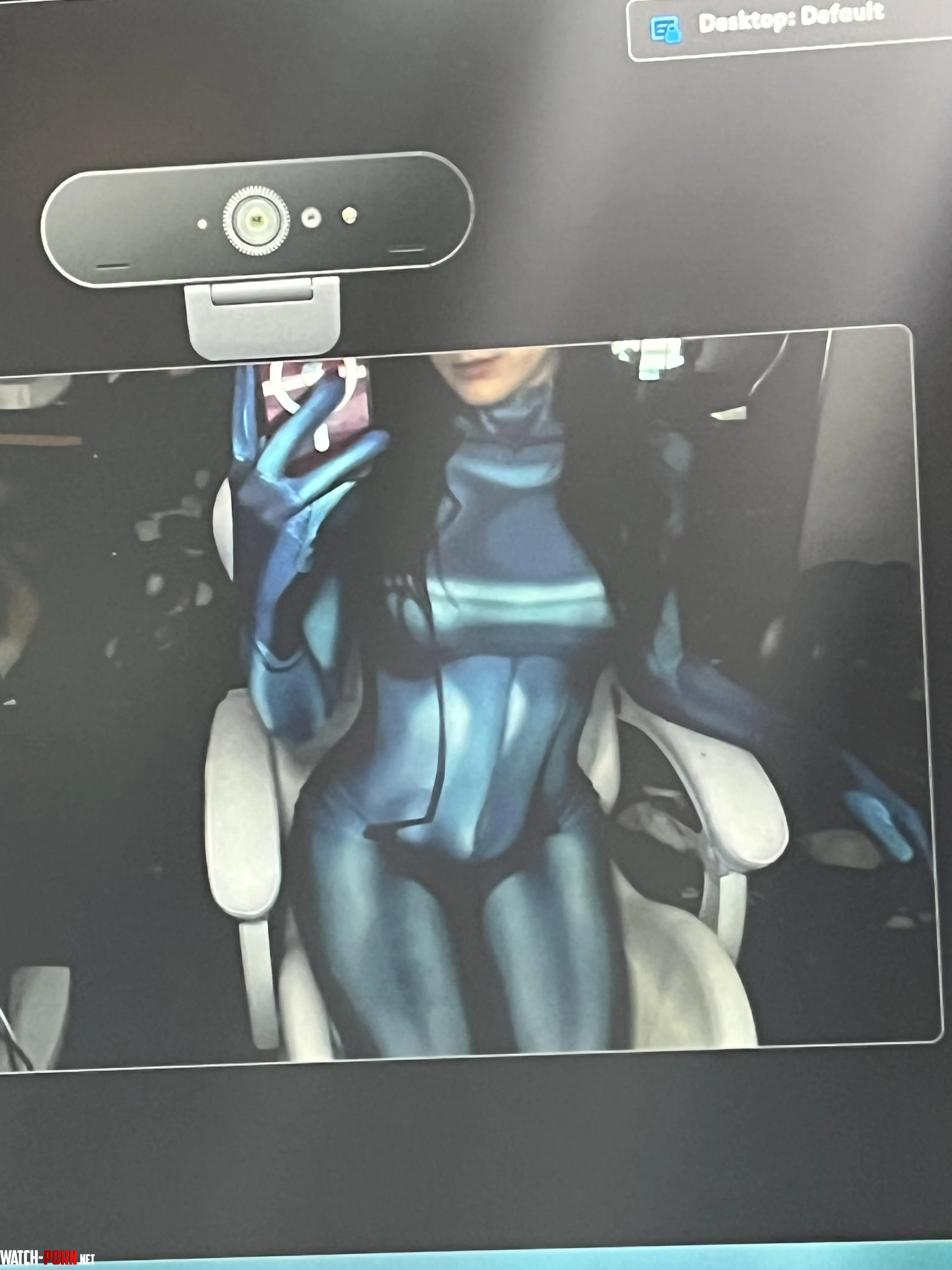 POV: you’re in a private video chat with samus by executionergf