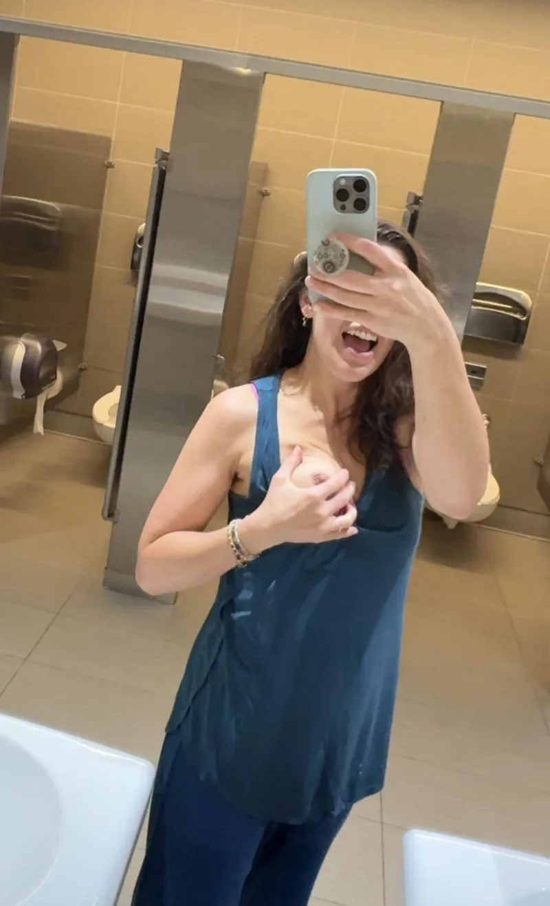 Thumbnail Grabbing Perfect MILF Tits: A Bold Confession by CelesteMessFeet