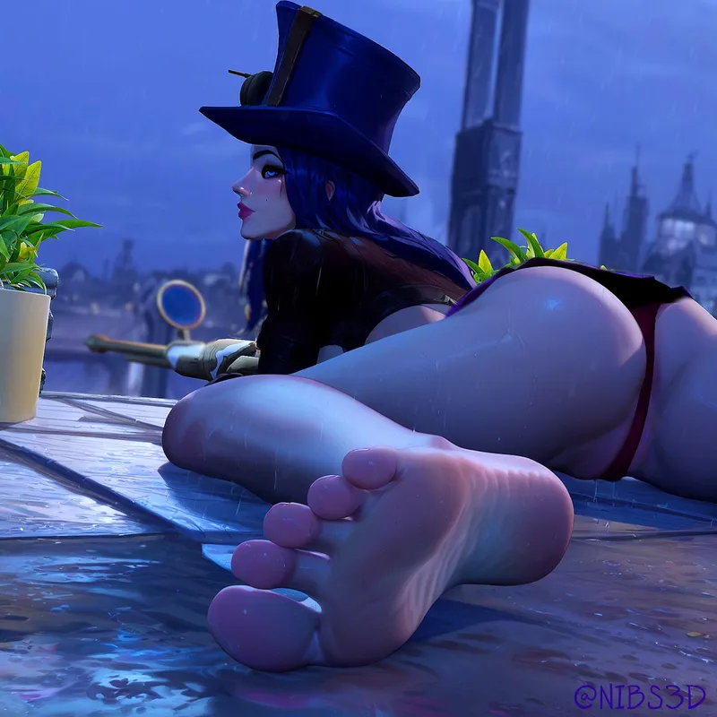 Thumbnail Caitlyn. (Nibs3D) by Short-Ad224