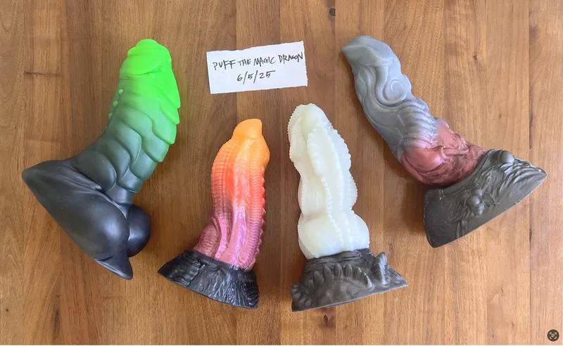 Thumbnail 4 Large/Soft Bad Dragons, $115 each w/ Shipping Included by puff-the-magic-dragn