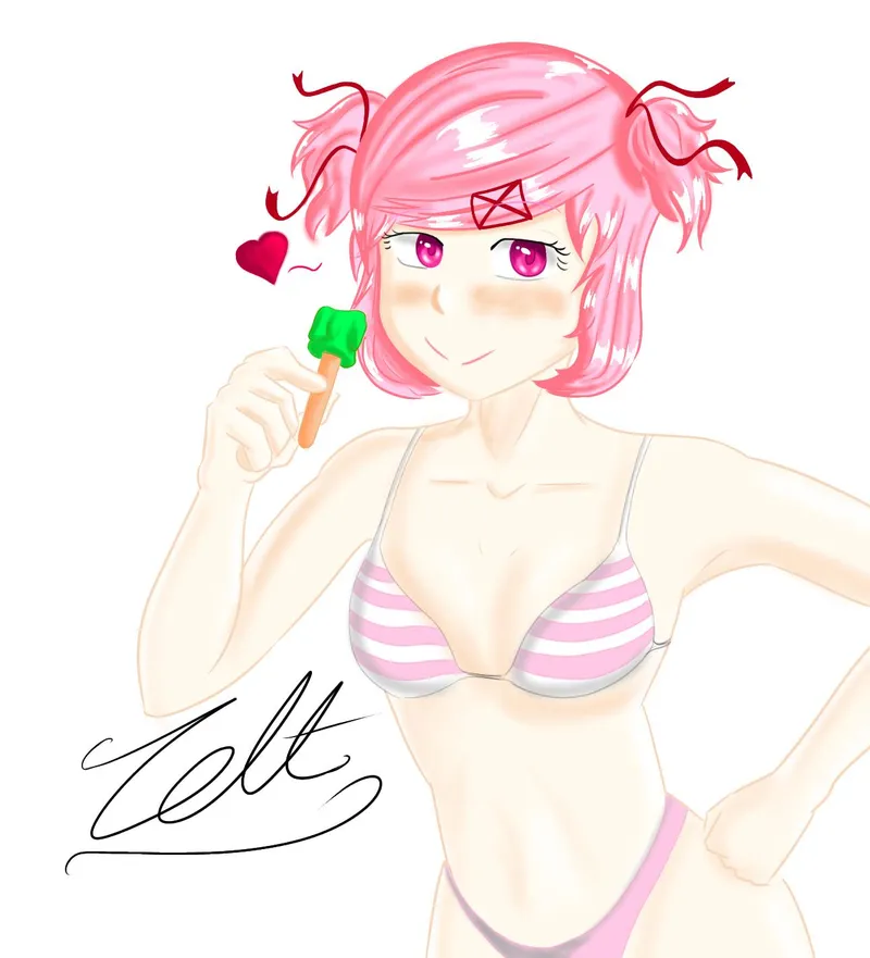 Thumbnail Natsuki Deity Art - UltZelt | Category: DDLCRule34