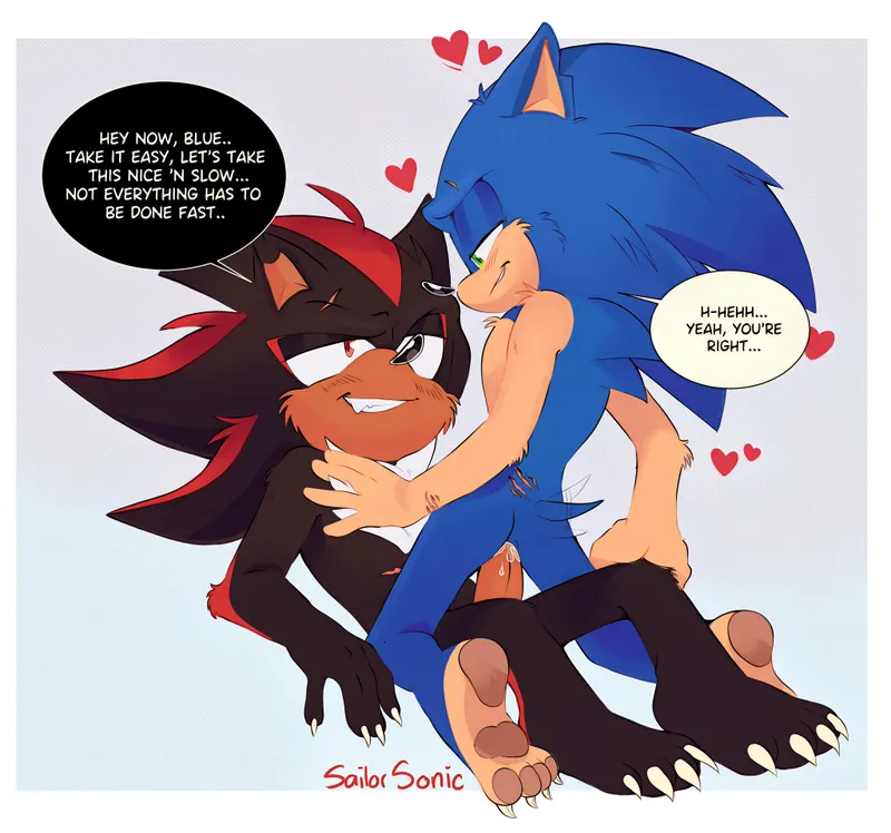 Thumbnail The Sonadow Passion Unleashed in Sonic_x_Shadow Gay Porn | SonicPorn