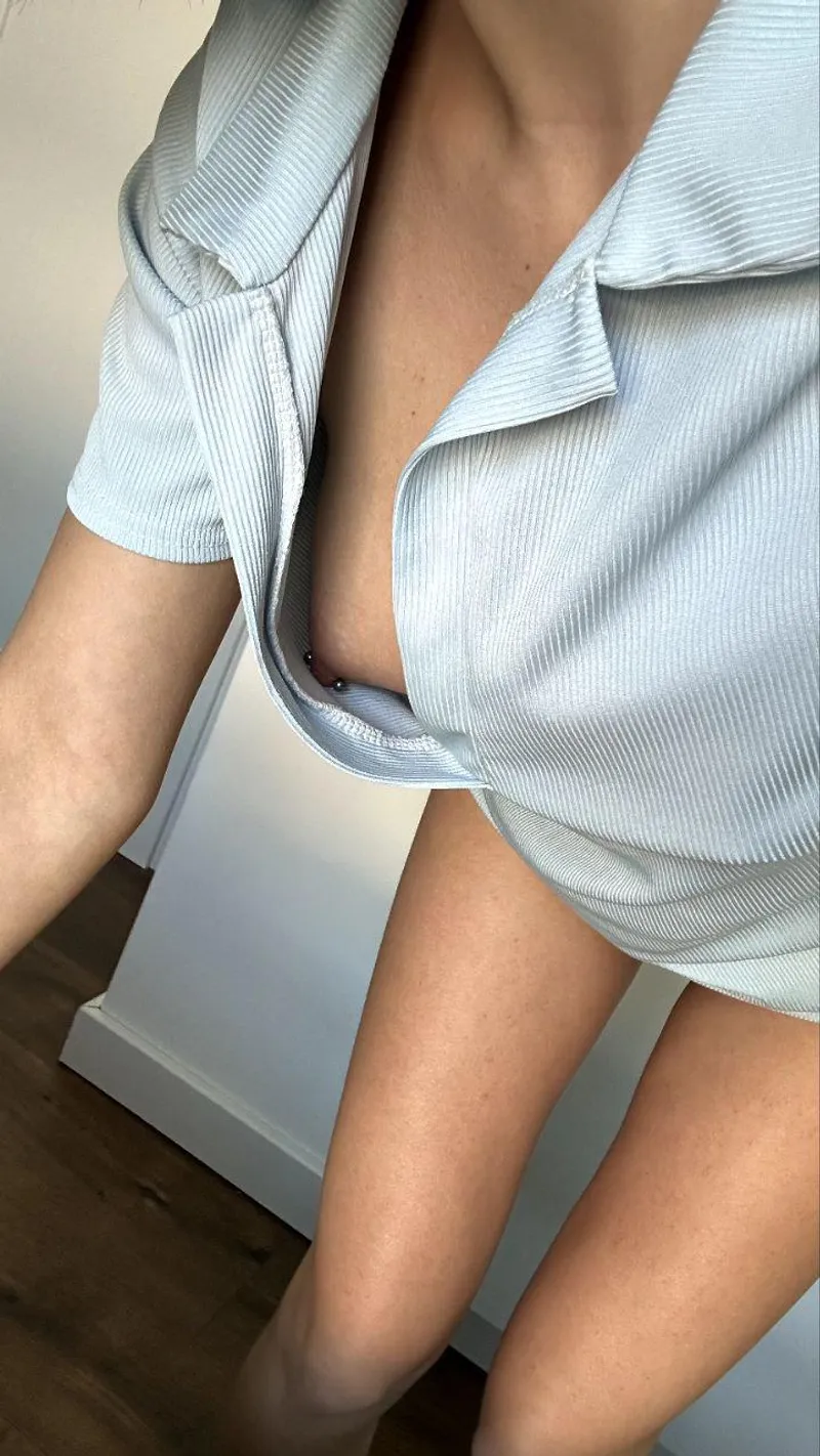 Thumbnail Office Elegance: A Peek into Wearing Low Cuts by LollilettieViola in the Downblouse Category