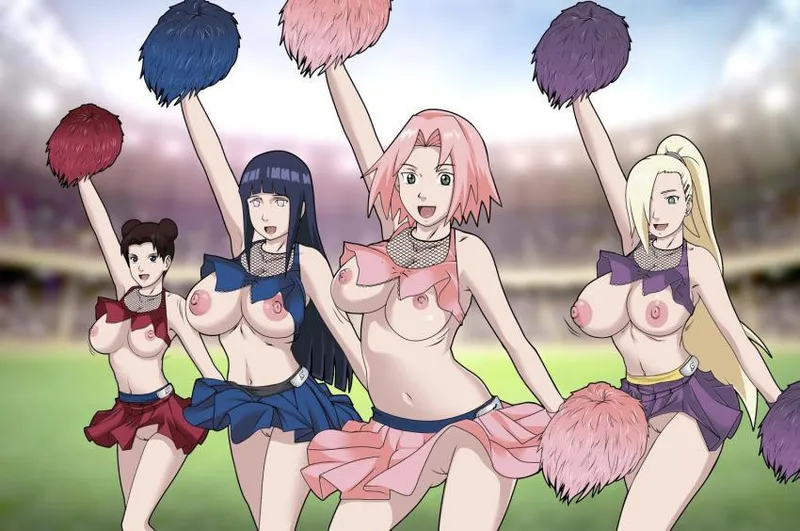 Thumbnail Konoha Cheerleaders featuring Evandagoatking - Naruto_Hentai