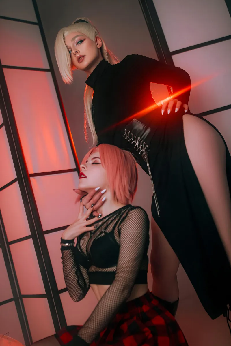 Thumbnail Sakura and Ino Cosplay by ThighVooltage - Naruto_Hentai Event