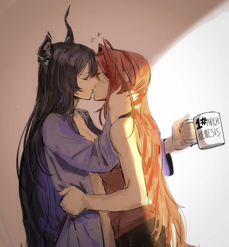 Thumbnail Coffee and a kiss from your loved one is the best start to the day (vulpusraven) [Hololive] by HentaiDepartment