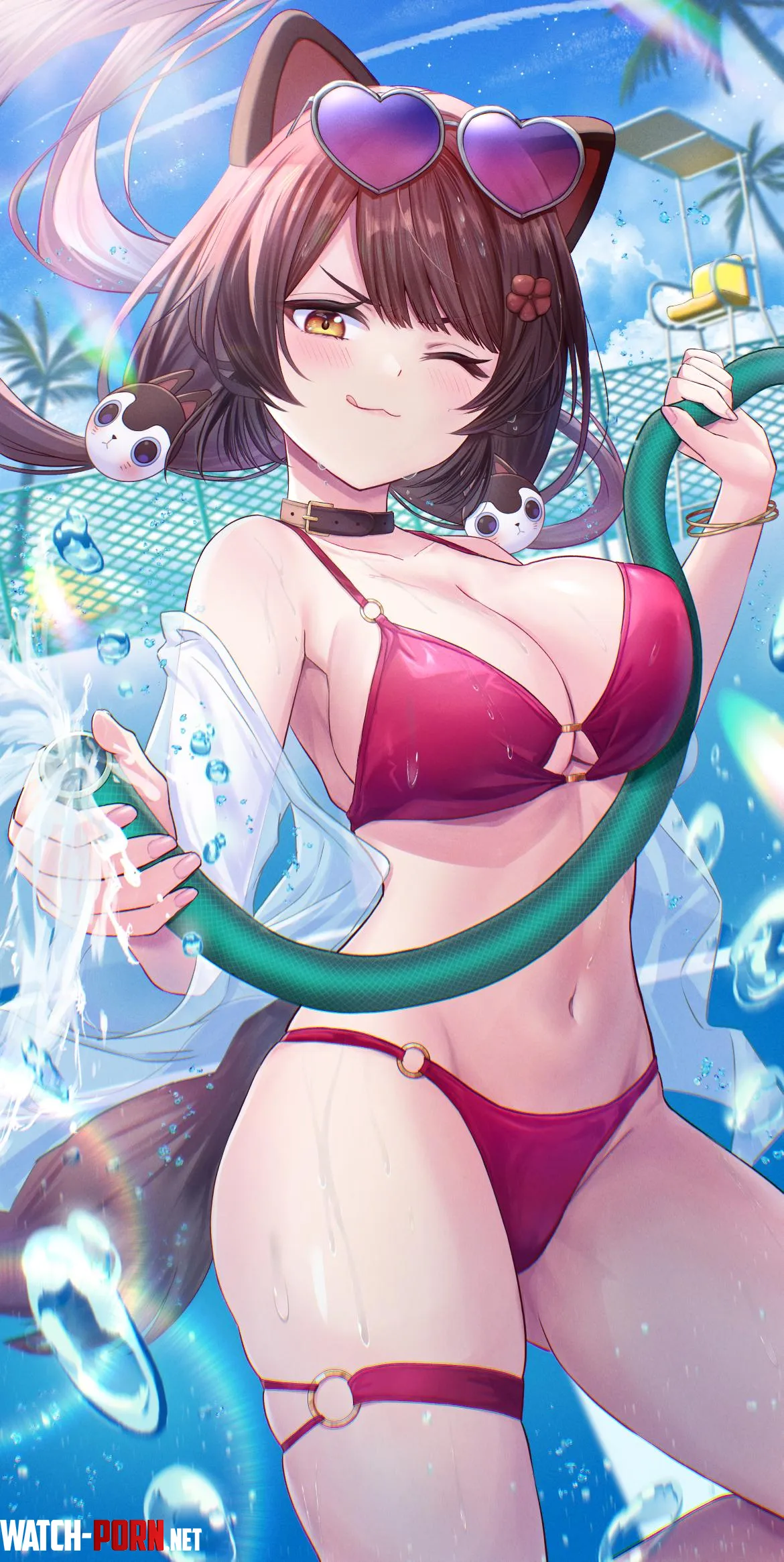 Poolside Inui Toko [Nijisanji] by A_MASSIVE_PERVERT