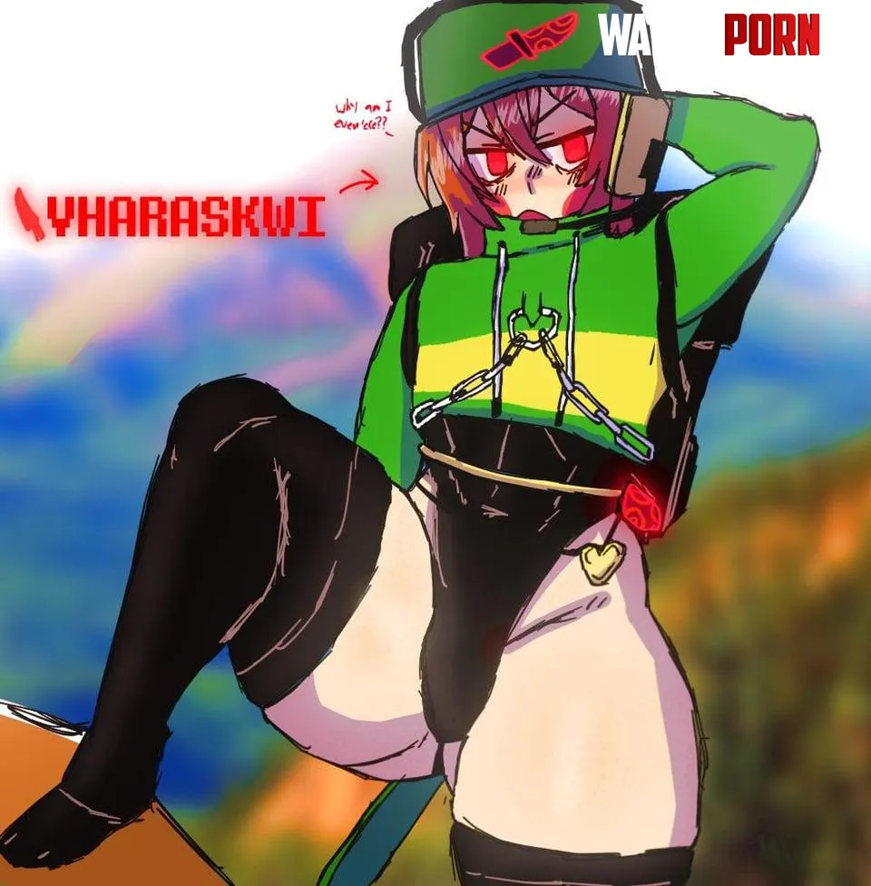 Femboy [chara] by vharaskwi (who vanished off social media) by shadow_dio_ez