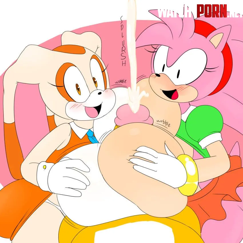 Cream and Amy Pleasure Tails~ [Sonic The Hedgehog] by Usual_Ad_6946