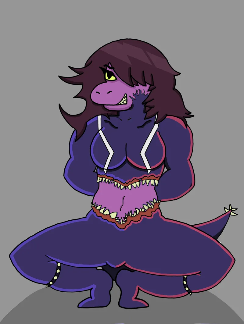 Thumbnail Chichistriquis Unveils Susie's Tentacular Artistry in UnderTail