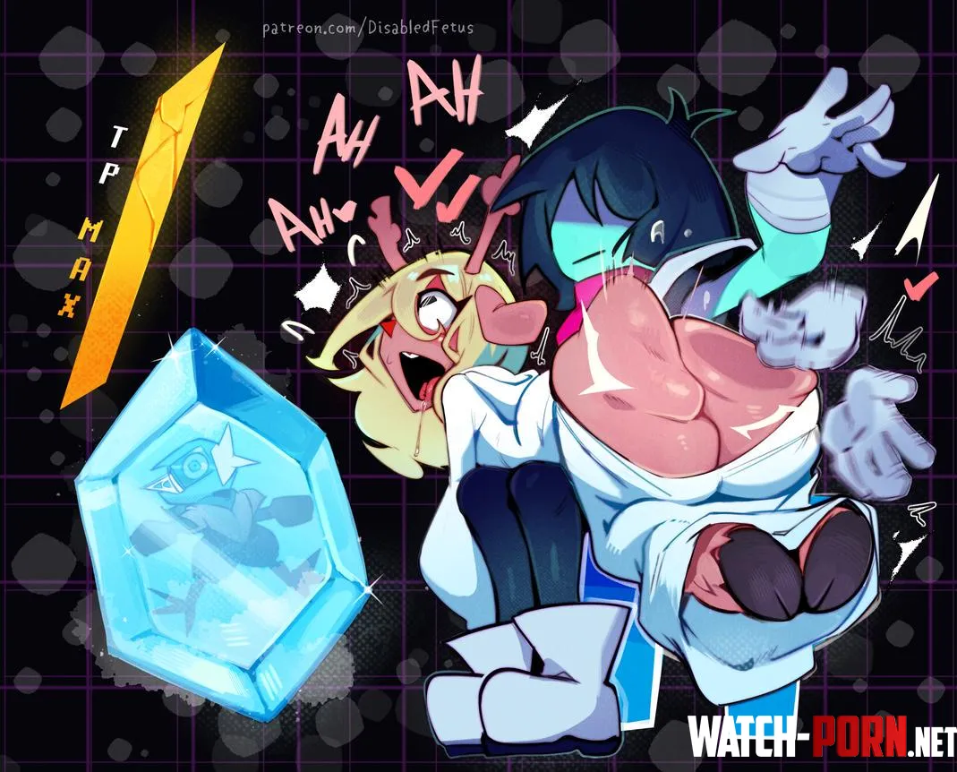 [Kris, Noelle] art by disabledfetus I found it on new grounds by Plastic_Grass1102