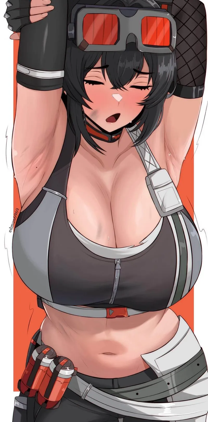 Thumbnail Grace Howard in Zenless Zone Zero by swagman90007 | Animearmpits